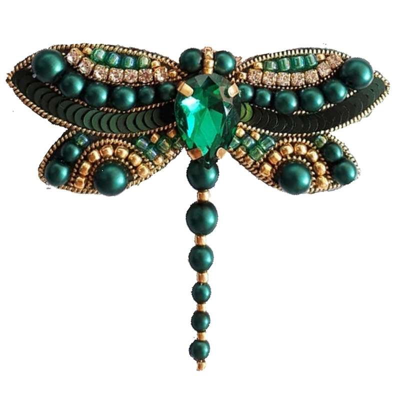 سنجاق سینه زنانه مدل سنجاقک B