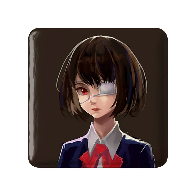 پیکسل خندالو طرح میساکی می انیمه دیگری مدل مربعی کد 32013