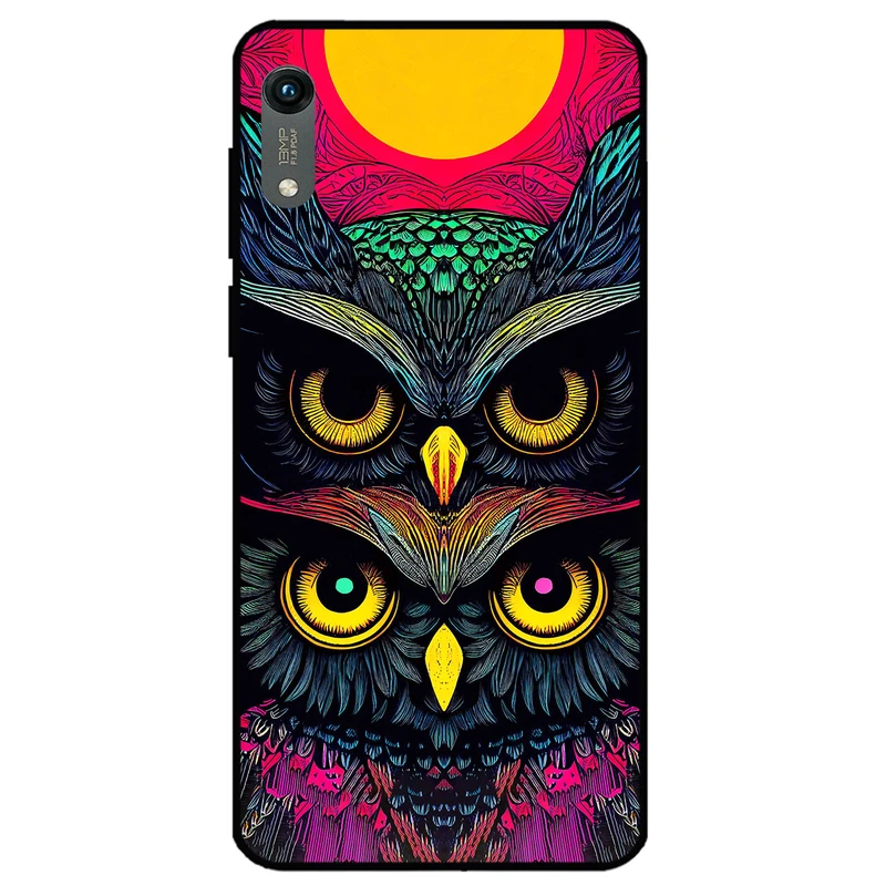 کاور مگافون طرح جغد مدل 1904 مناسب برای گوشی موبایل آنر Play 8A         