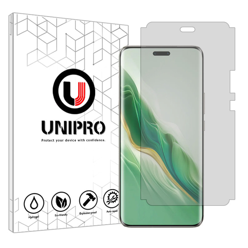 محافظ صفحه نمایش شفاف یونی پرو مدل Explosion Proof مناسب برای گوشی موبایل آنر Magic 6 Pro