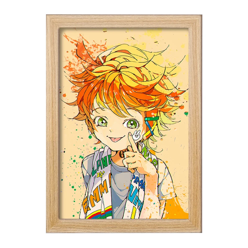 تابلو خندالو مدل اما انیمه ناکجاآباد موعود  کد 12736