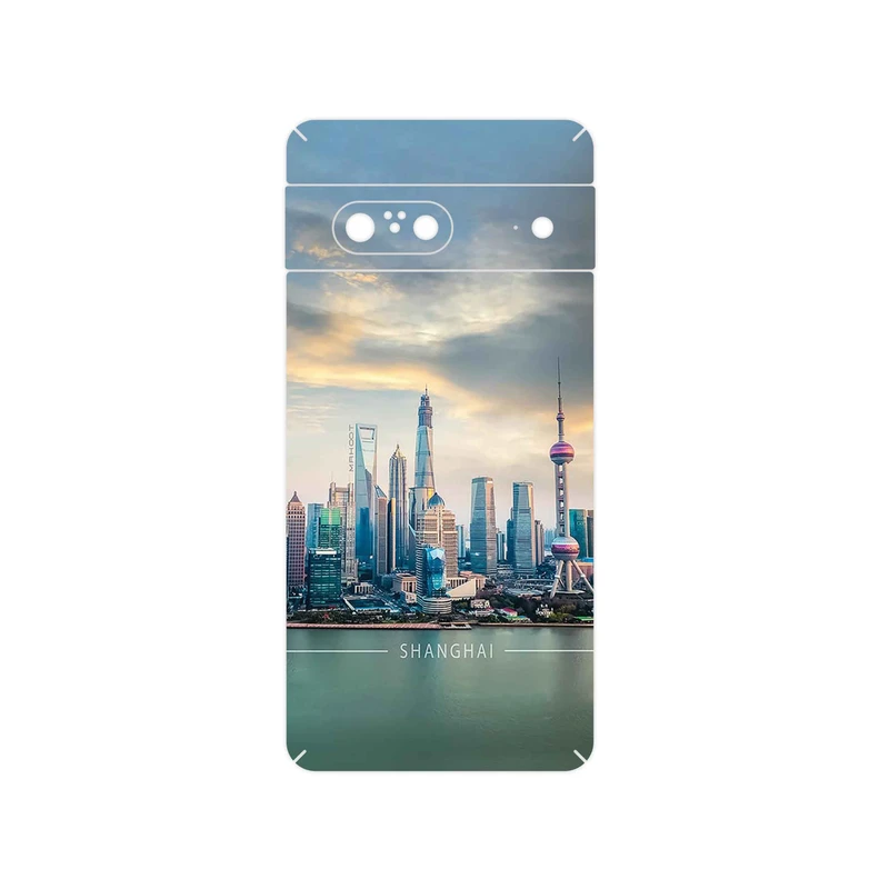 برچسب پوششی ماهوت مدل Shanghai_City مناسب برای گوشی موبایل گوگل Pixel 7