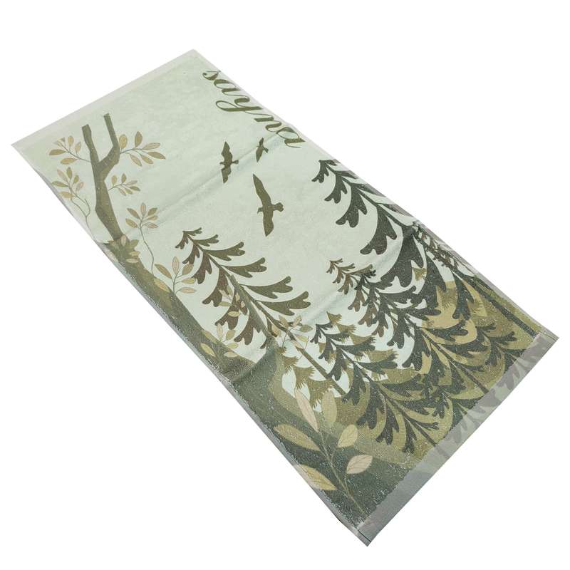 حوله دستی مدل جنگل سایز  35 × 70 سانتی متر