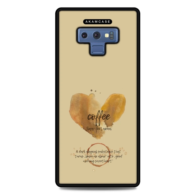 کاور آکام مدل AMC-WSGN9-COFFEE-15 مناسب برای گوشی موبایل سامسونگ Galaxy Note 9