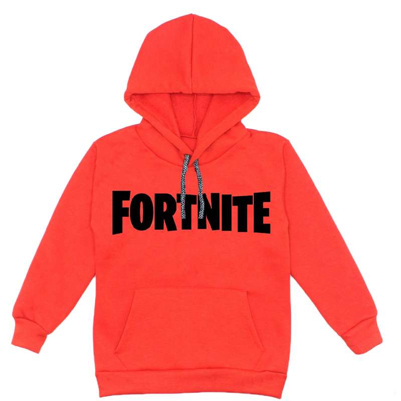 هودی پسرانه مدل W30 فورتی نایت رنگ قرمز  