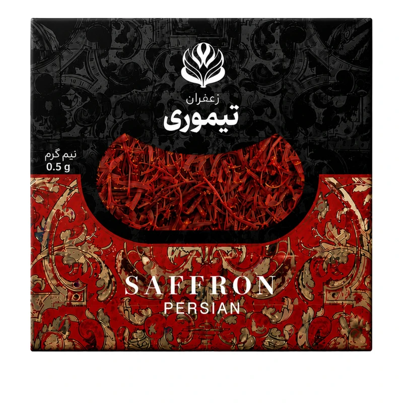 زعفران سرگل تیموری - 0.5 گرم