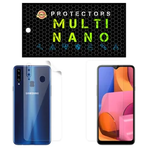 Multi Nano X-SFT Screen Protector For Samsung Galaxy A20S with back skin