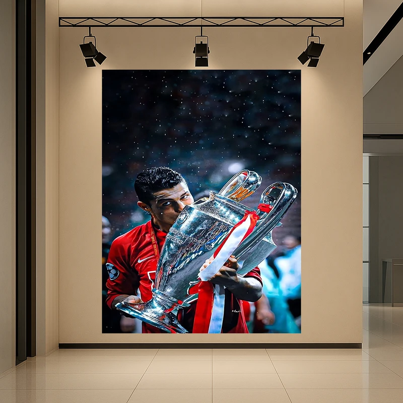 پوستر طرح رونالدو مدل قهرمانی کد AR3058877