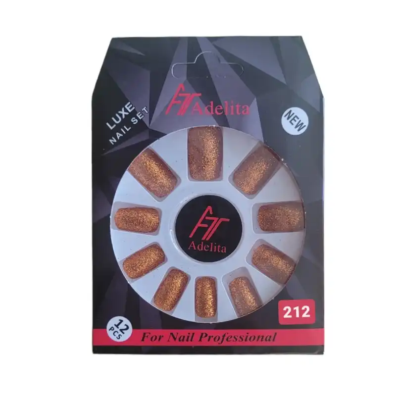ناخن مصنوعی آدلیتا مدل G-212 بسته 12 عددی