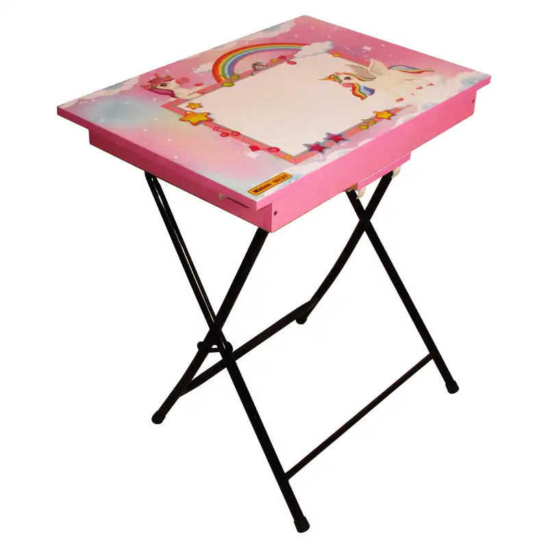 میز تحریر کودک میزیمو مدل اسب تک شاخ کد 1012