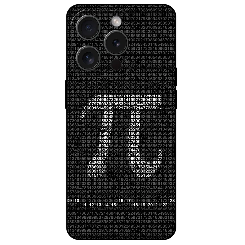 کاور مگافون طرح عدد پی مدل 7240 مناسب برای گوشی موبایل اپل iPhone 15 Pro