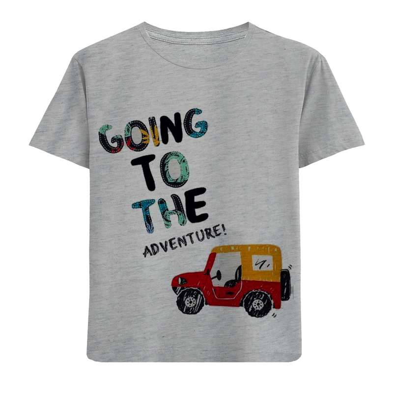 تی شرت آستین کوتاه بچگانه مدل پاترول F813