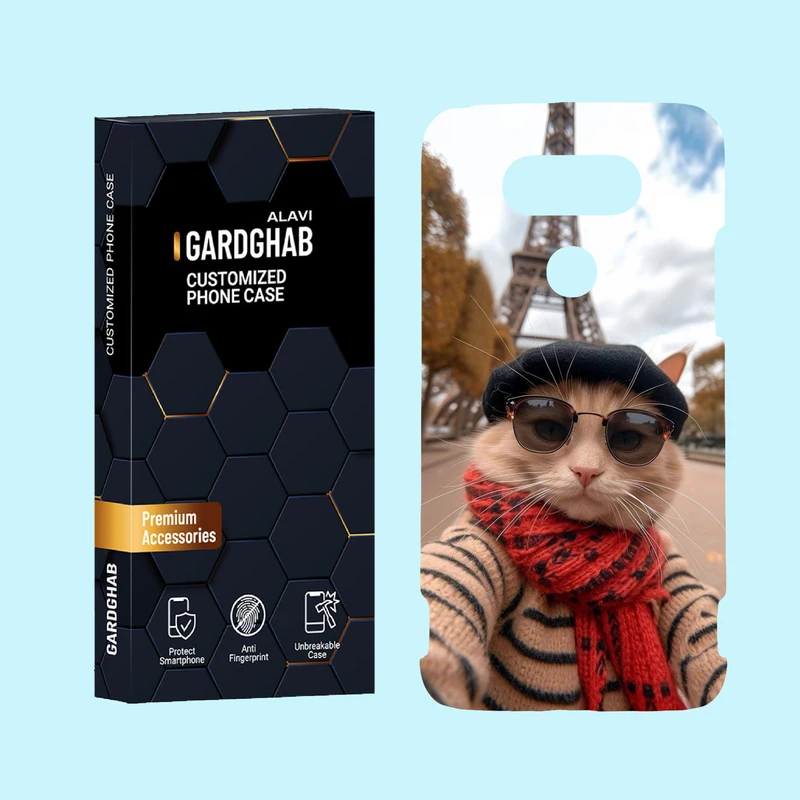 کاور گارد قاب علوی مدل هنری مناسب برای گوشی موبایل ال جی G5