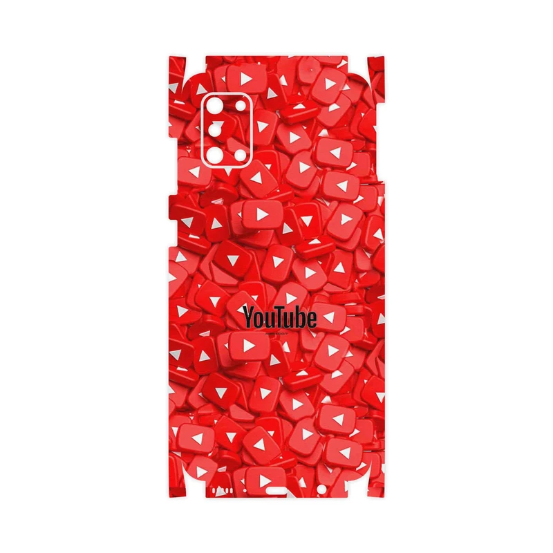 برچسب پوششی ماهوت مدل Youtube-FullSkin مناسب برای گوشی موبایل سامسونگ Galaxy A31