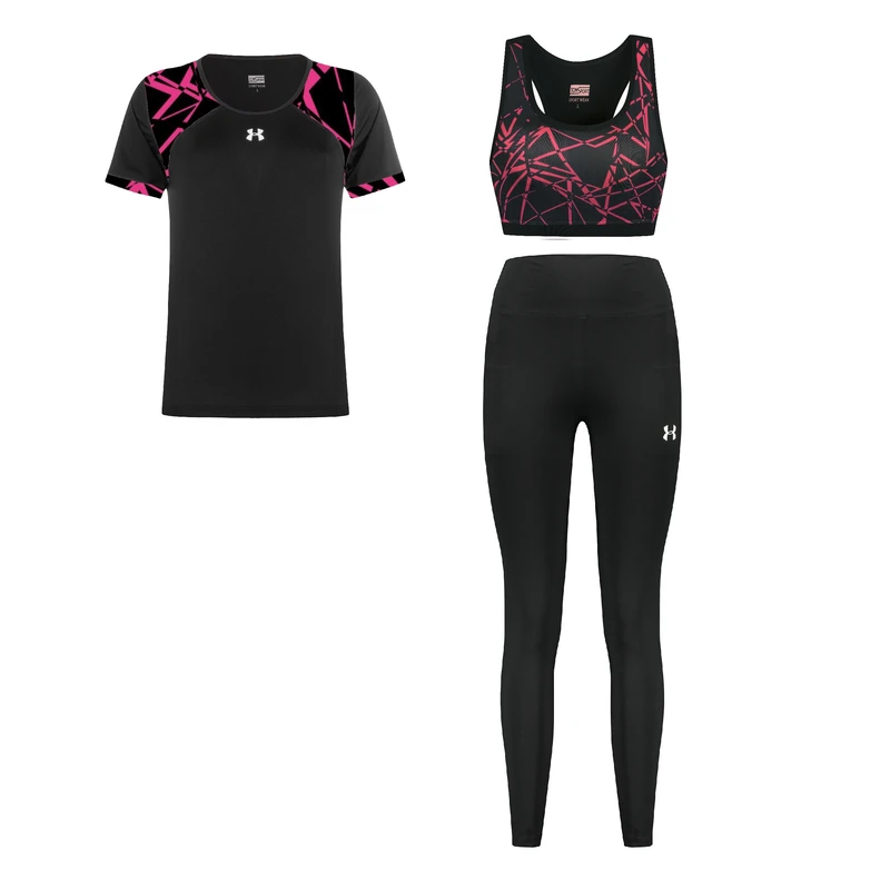 ست سه تکه لباس ورزشی زنانه مدل 1902-7202-4104