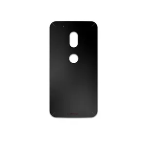 MAHOOT Matte-Black Cover Sticker for Motorola Moto G4 Play