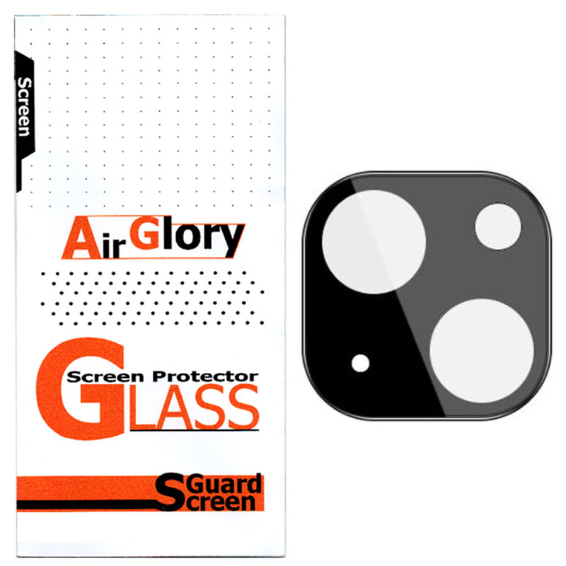 محافظ لنز دوربین شیشه ای ایرگلوری مدل سه بعدی مناسب برای گوشی موبایل اپل Iphone 13 / 13 Mini