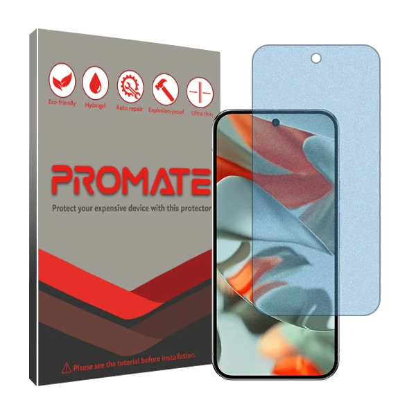 محافظ صفحه نمایش مات آنتی بلو پرومیت مدل Resistant مناسب برای گوشی موبایل گوگل Pixel 9 Pro XL