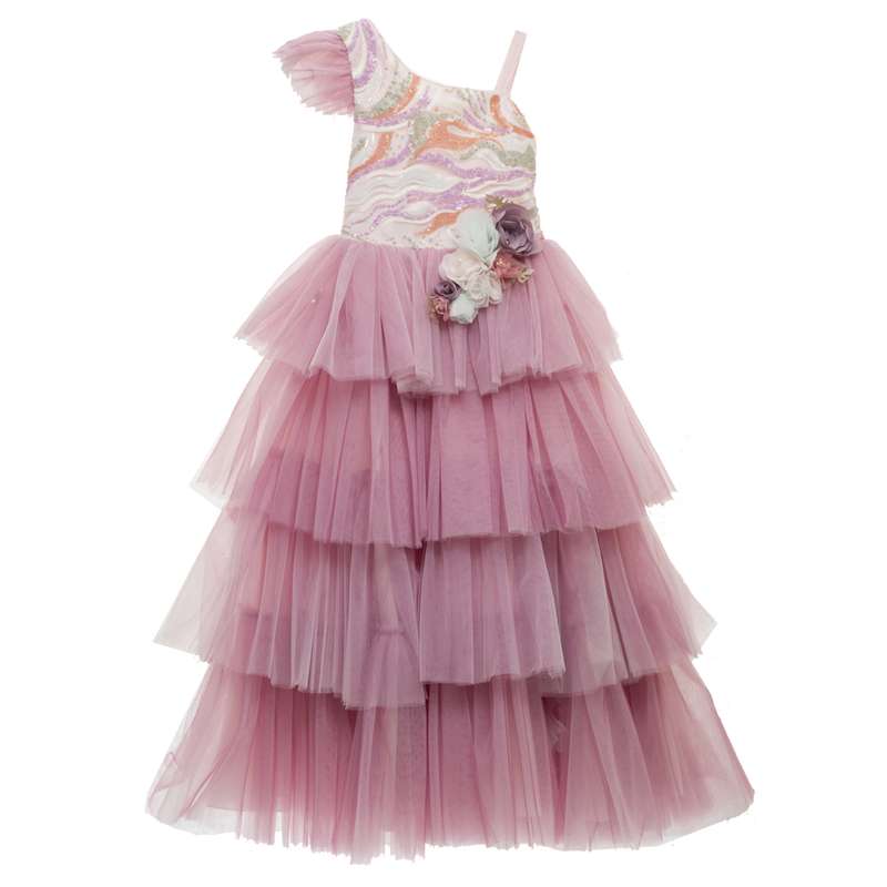 پیراهن دخترانه مدل Princess Style کد 369