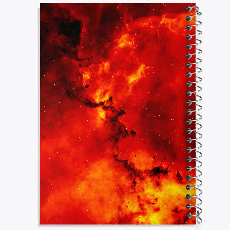 دفتر مشق 100 برگ خندالو طرح کهکشان (galaxy) کد F6711