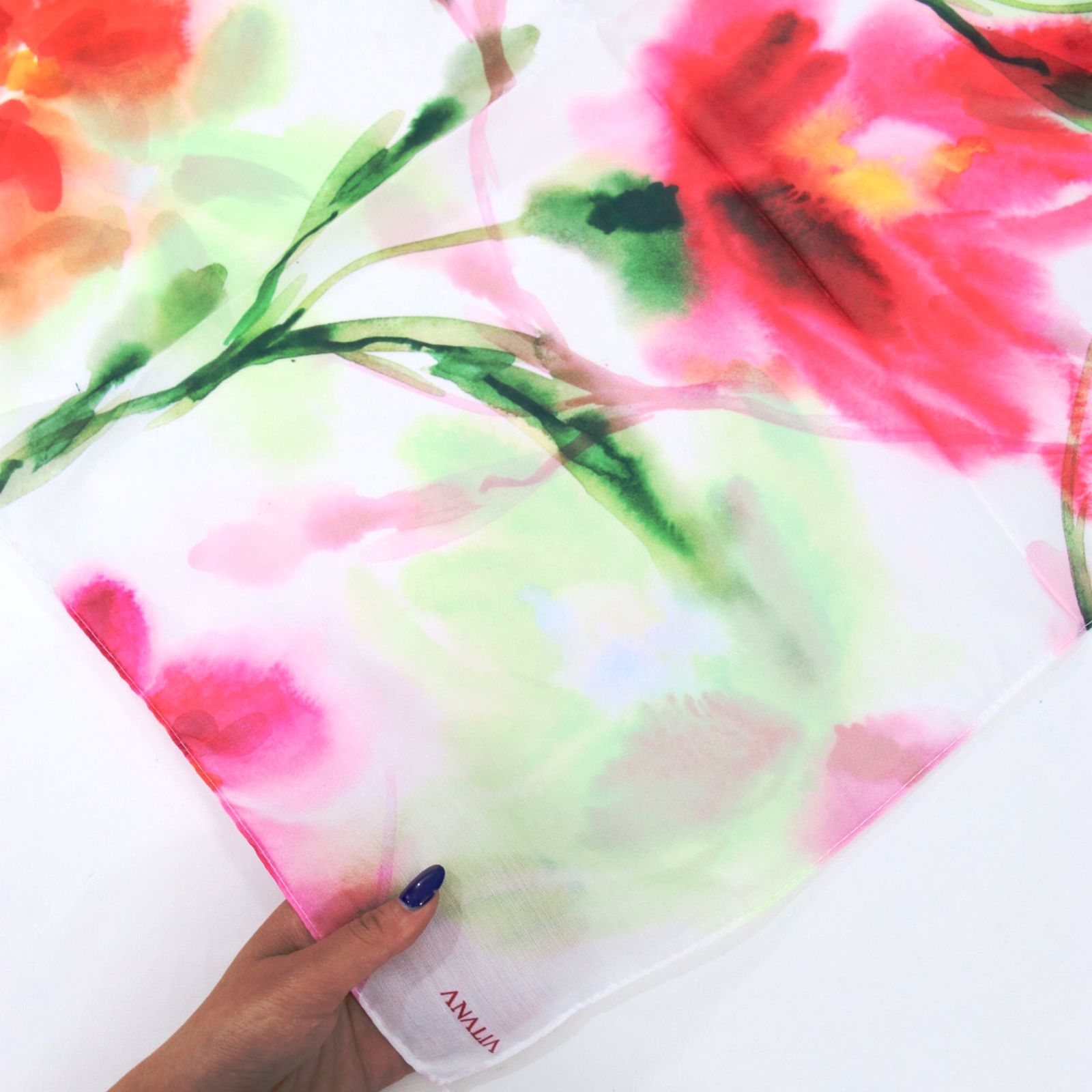 دستمال سر و گردن زنانه مدل مینی نخی بهشت کد aa-2496 -  - 10