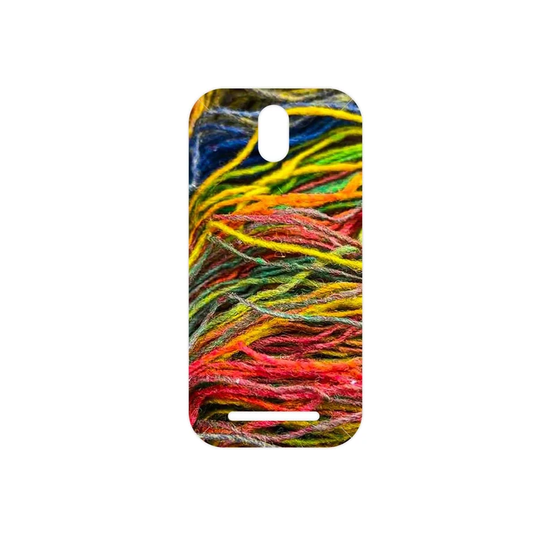 برچسب پوششی ماهوت مدل Fabric Texture 9 مناسب برای گوشی موبایل اچ تی سی Desire 500