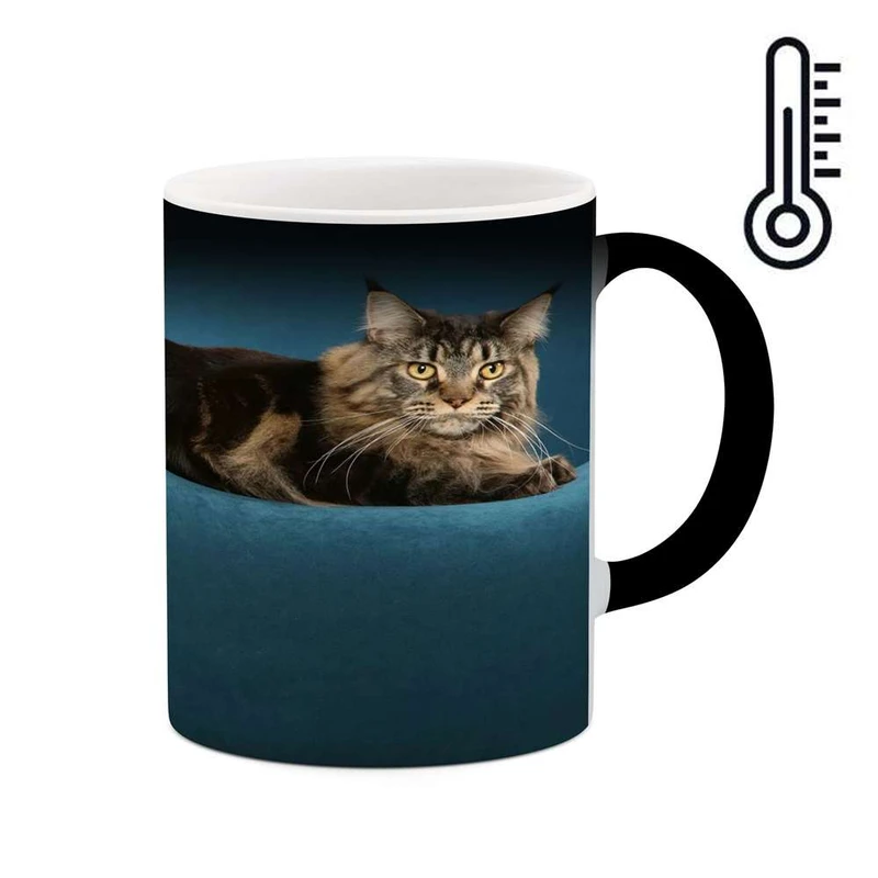 ماگ حرارتی کاکتی مدل گربه کد mgh10911