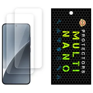 Multi Nano X-S2N Model Transparent Screen Protector Suitable For Xiaomi 15 Ultra Mobile Phone Pack Of 2