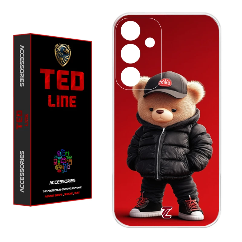 کاور تد لاین طرح تدی کد 1113 مناسب برای گوشی موبایل سامسونگ Galaxy A36 / A56