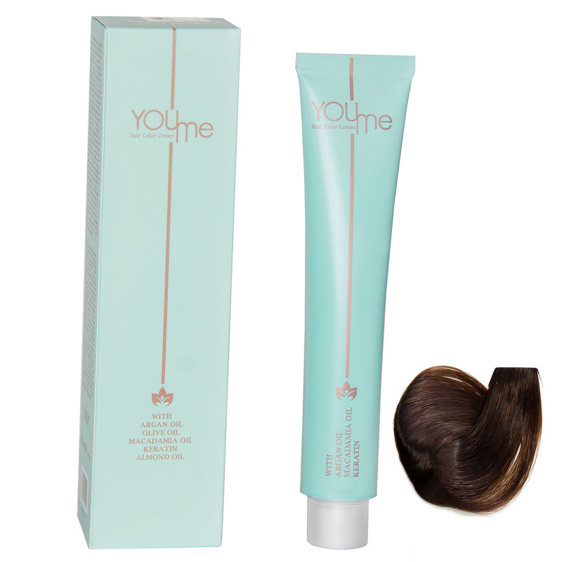 رنگ مو یومی شماره 6.38 حجم 100 میلی لیتر رنگ بلوند گردویی تیره