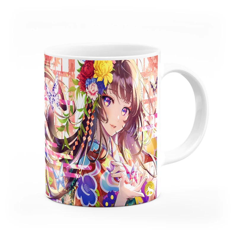 ماگ هومرو طرح انیمه دخترانه مدل MG2875