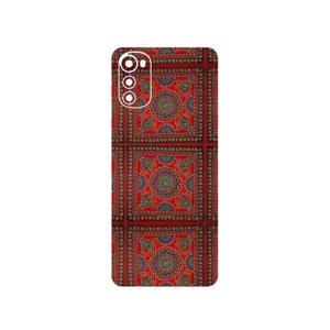 MAHOOT Embroidered Rug Cover Sticker for Motorola Moto E32s