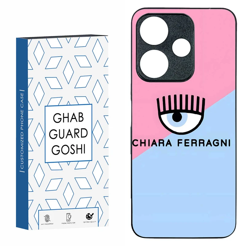 کاور قاب گارد گوشی طرح چشم کد TPU-001 مناسب برای گوشی موبایل شیائومی  REDMI 13  