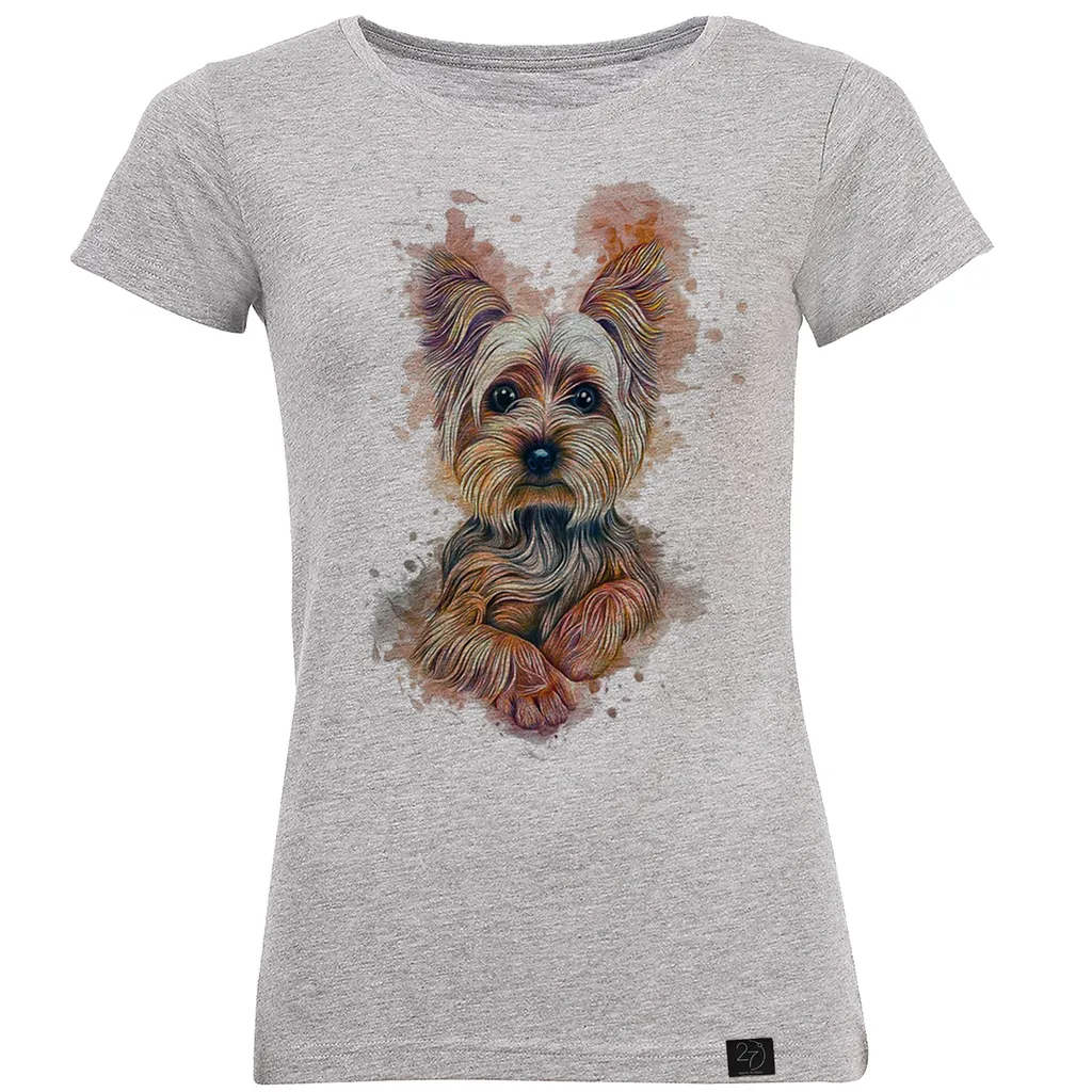 تیشرت زنانه 27 طرح DOG کد H13