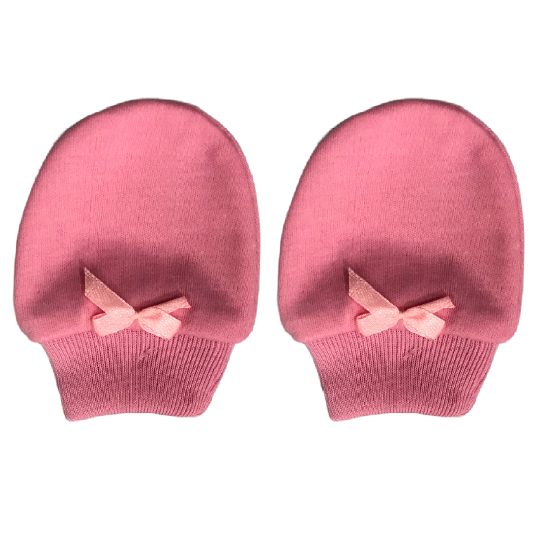 دستکش نوزادی مدل pink01