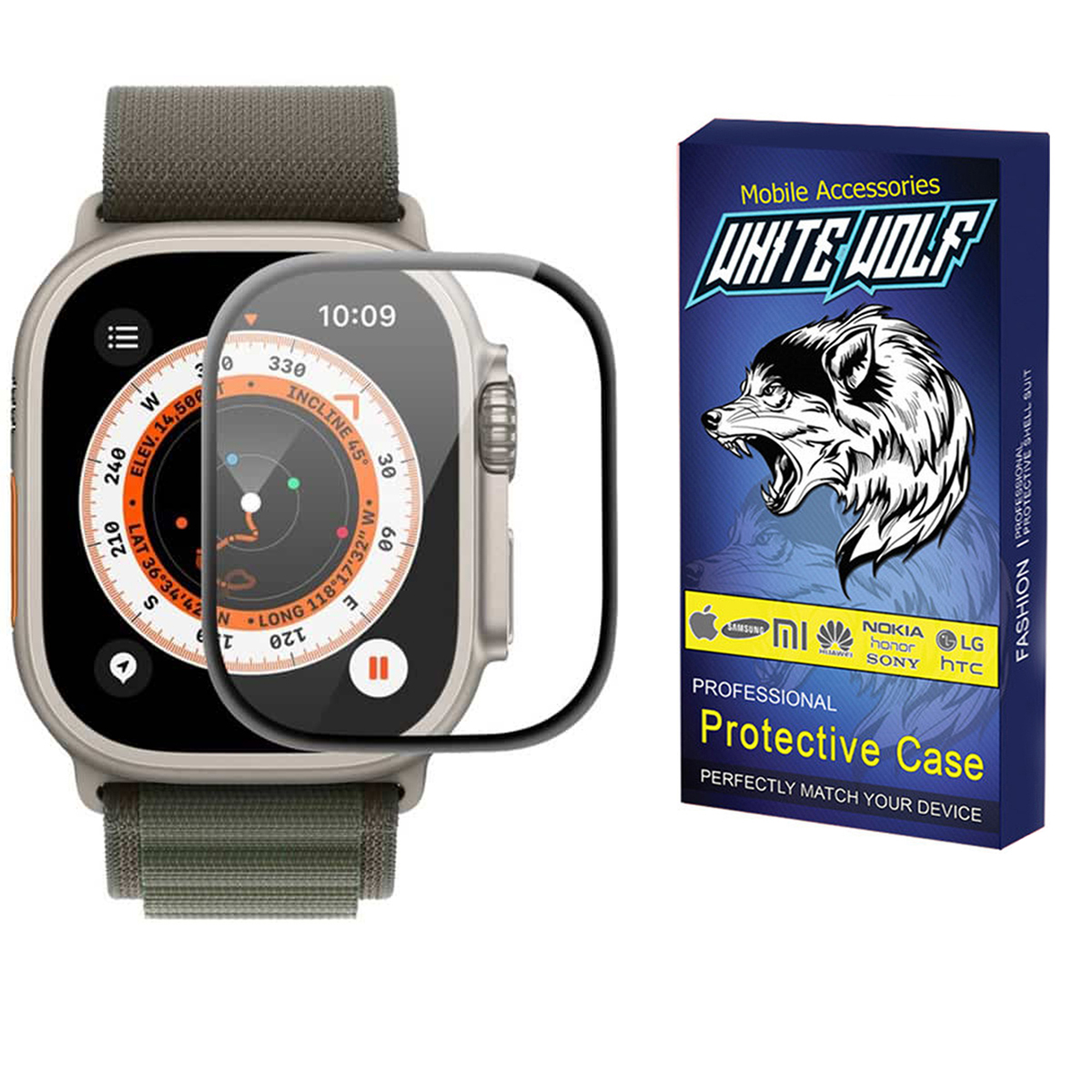 نقد و بررسی محافظ صفحه نمایش وایت ولف مدل W-PWM مناسب برای اپل واچ watch Ultra 49 توسط خریداران