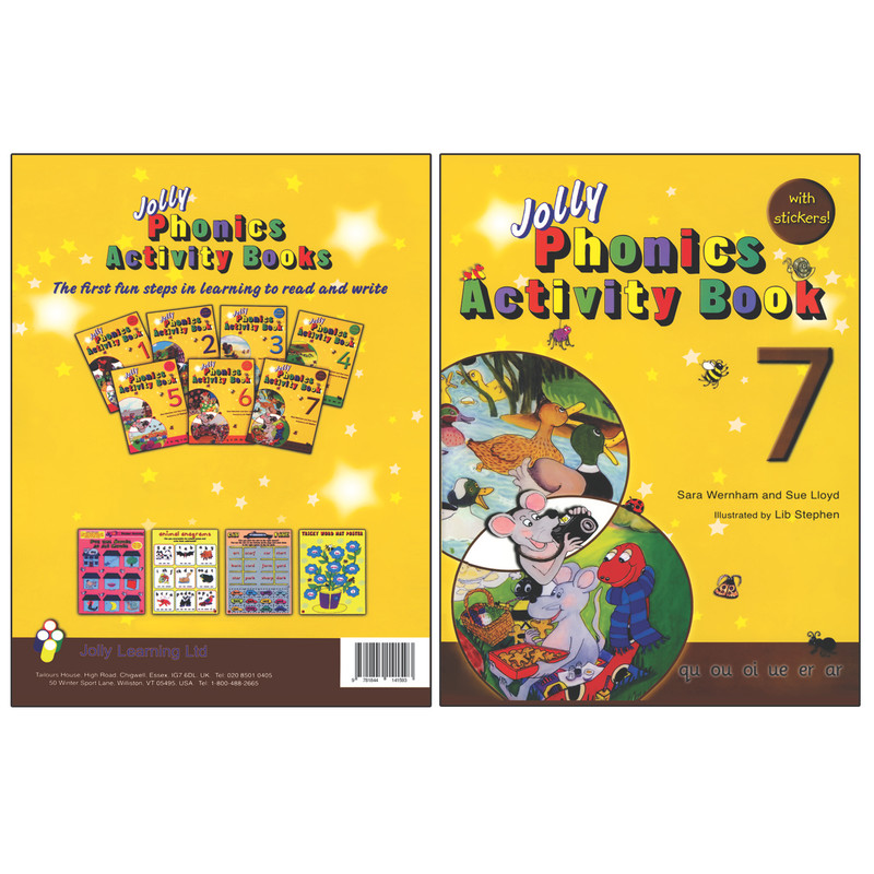 کتاب Jolly Phonics Activity Book 7 اثر Sue Lioyd and Sara Wernham انتشارات Jolly