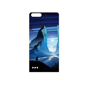 MAHOOT Blue Mountains Digital Art Cover Sticker for Huawei Ascend G6