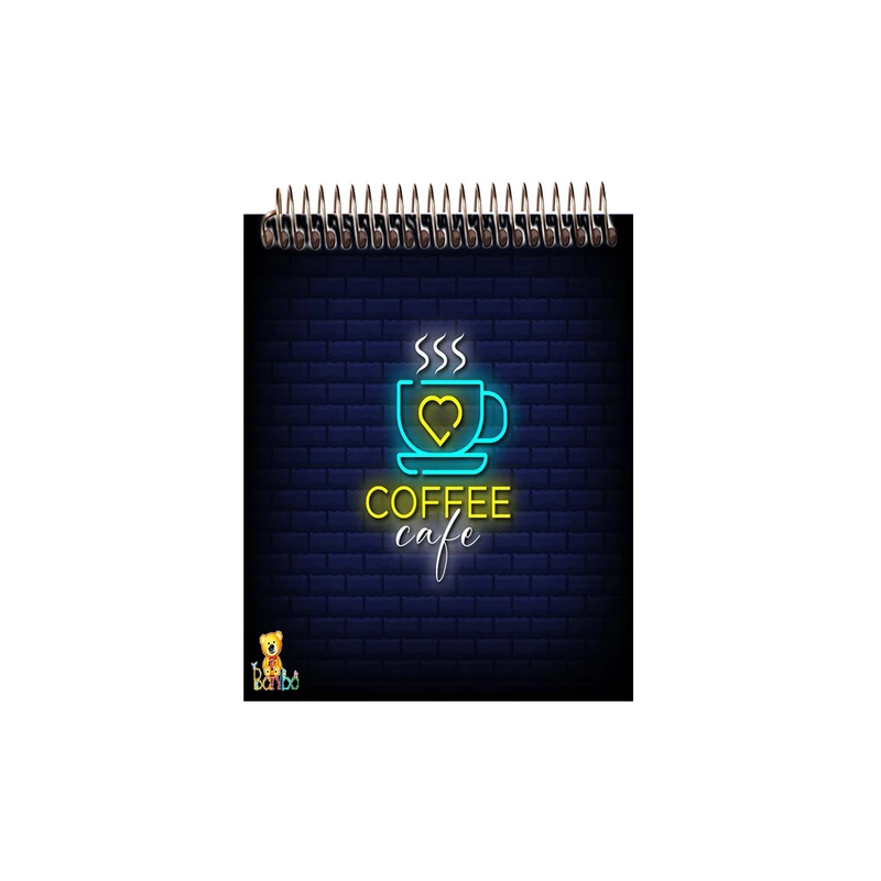 دفتر نقاشی 50 برگ بانیبو مدل کافی شاپ کد 528