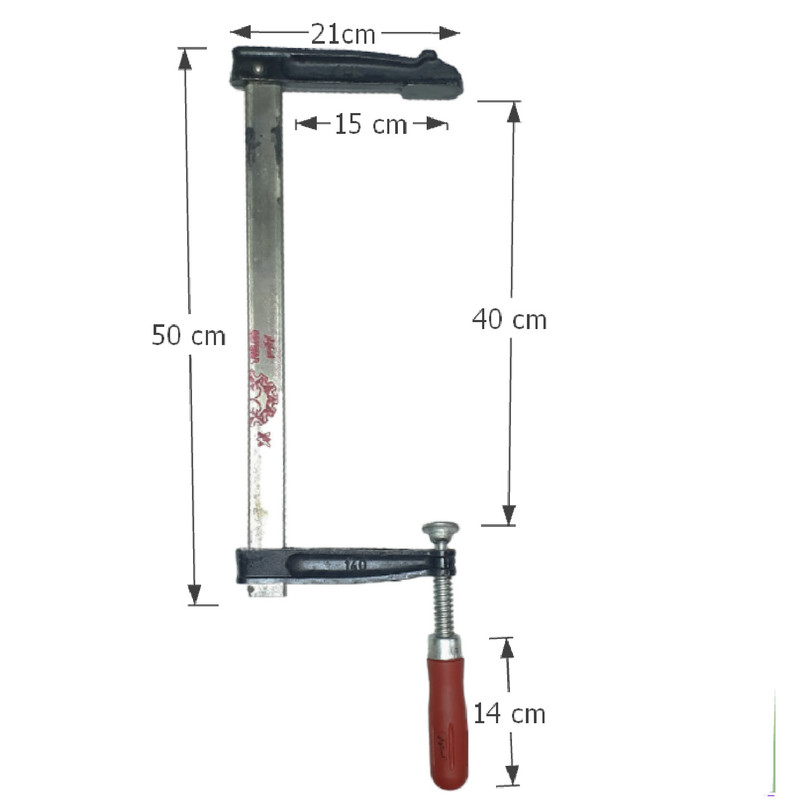 پیچ دستی مدل استوار 400-150 پیچ دستی مدل استوار 400-150
