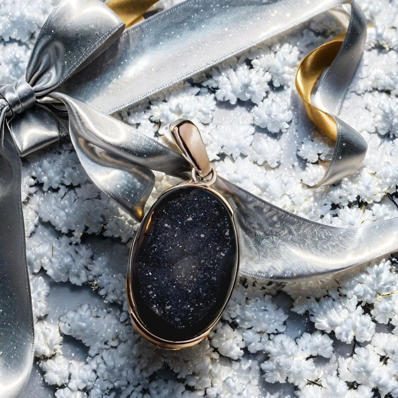 آویز گردنبند نقره مدل PiArte P03M-10