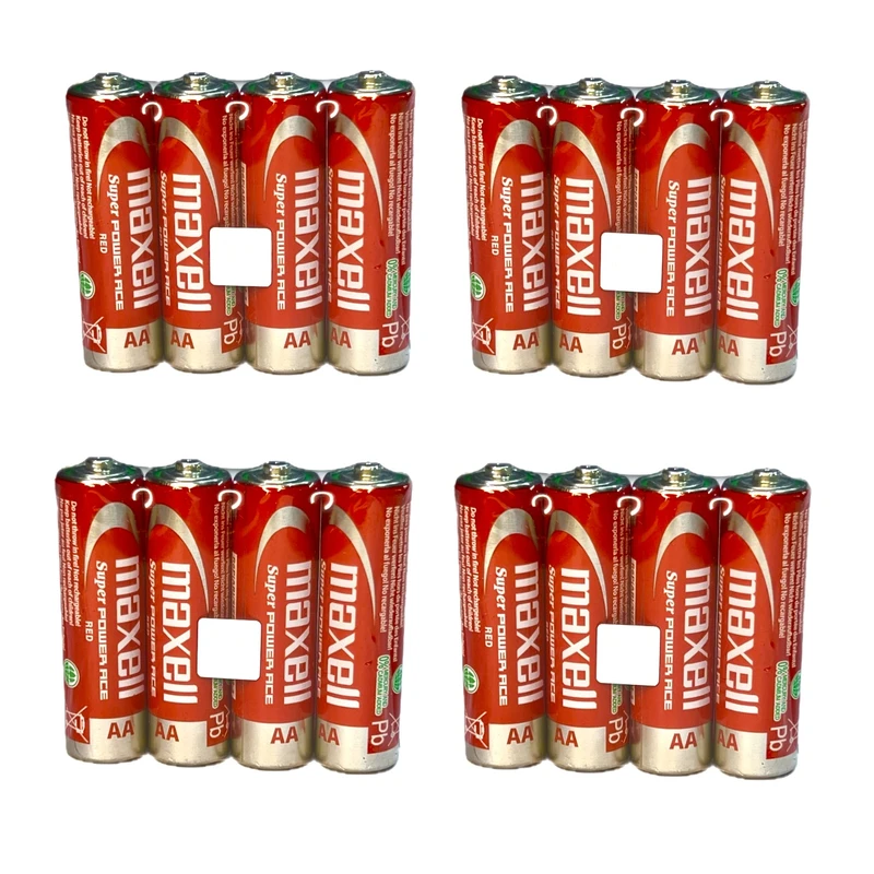 باتری قلمی مکسل مدل Super Power Aace بسته 16 عددی