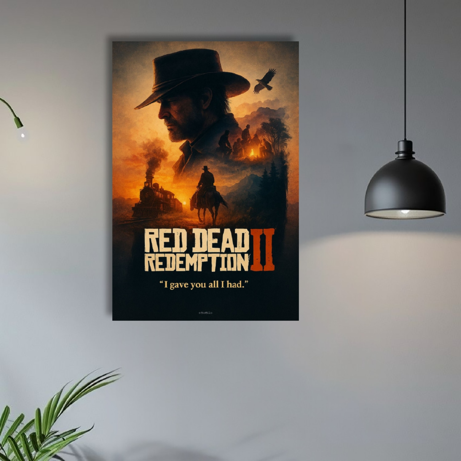 تابلو شاسی مدل red dead کد v2
