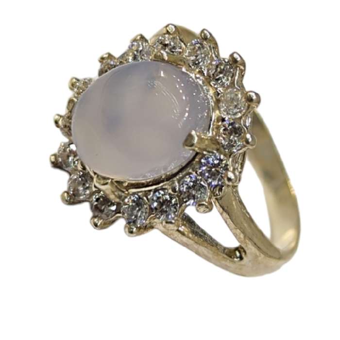 انگشتر نقره زنانه مدل سنگ عقیق یمانی کبود کد 400 انگشتر نقره زنانه مدل سنگ عقیق یمانی کبود کد 400