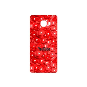 MAHOOT Youtube Cover Sticker for Samsung Galaxy C5