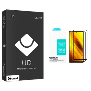 Coconut UD Black Screen Protector For Xiaomi Xiami Redmi Poco X3 Pack Of 2