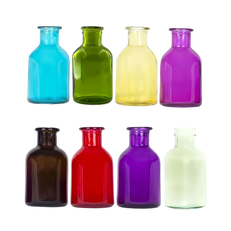 گلدان دکوری طرح ساحل کد 199 مجموعه هشت عددی