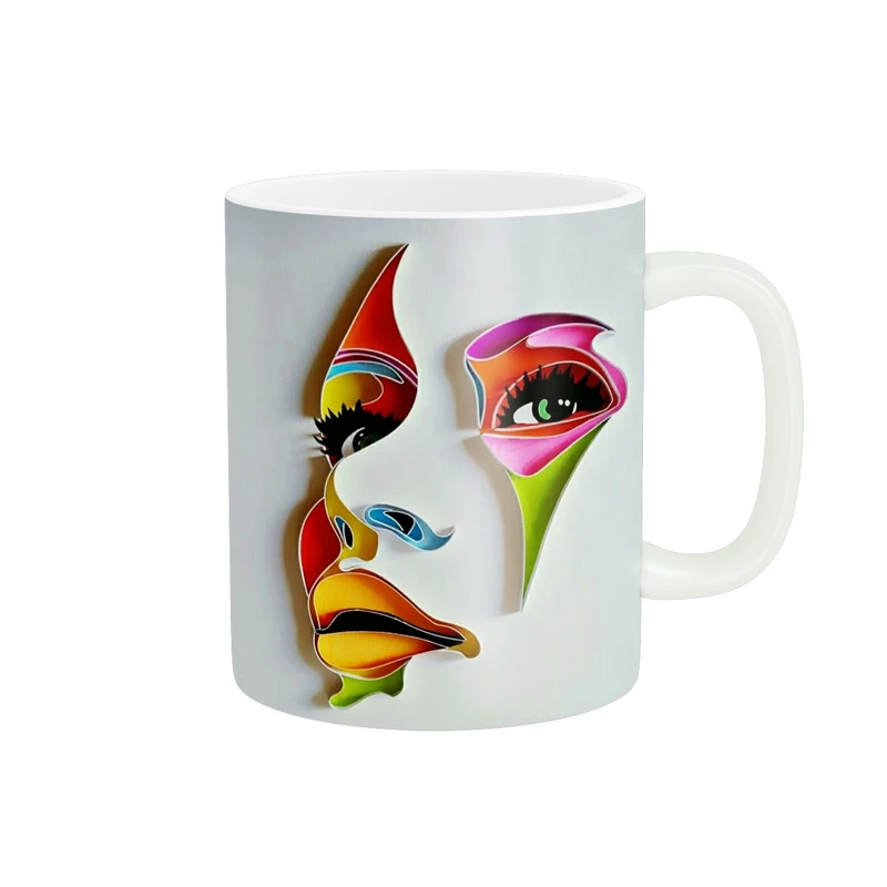 ماگ مدل فانتزی دخترانه کد 1434