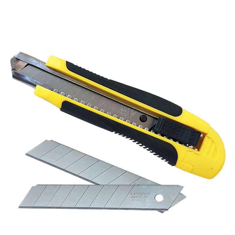 کاتر کارناوال کد AT-08286 به همراه 3 عدد تیغ یدک کاتر کارناوال کد AT-08286 به همراه 3 عدد تیغ یدک