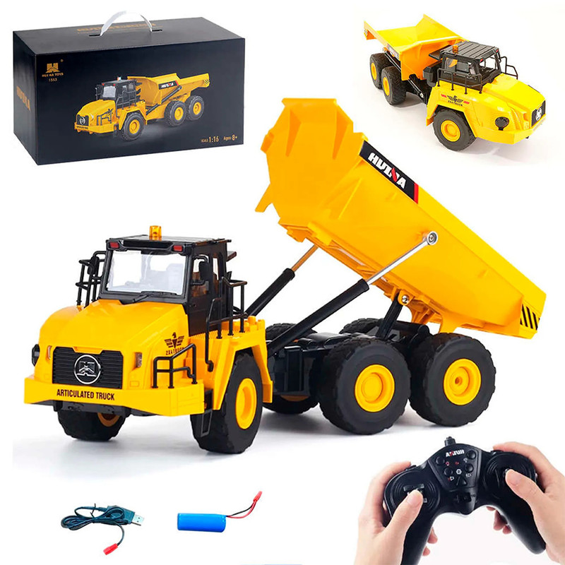 ماشین بازی کنترلی هوینا مدل 553 Dump Truck